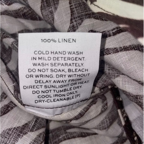 Rumer x Revolve Cyrus Maxi Zebra Print Linen Dress - Picture 7 of 13